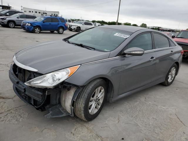 5NPEB4AC9EH847805 - 2014 HYUNDAI SONATA GLS GRAY photo 1