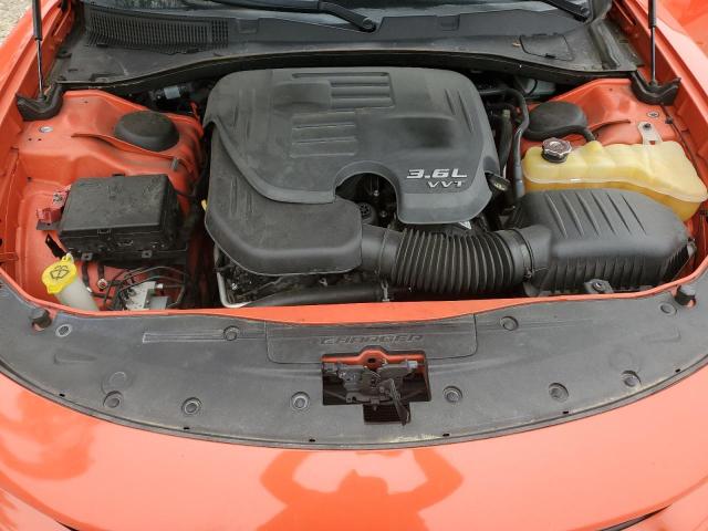 2C3CDXHG9GH328149 - 2016 DODGE CHARGER SXT ORANGE photo 11