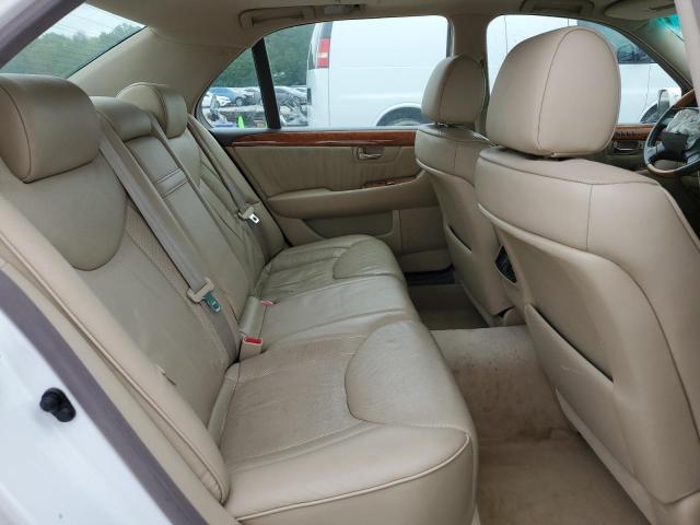 JTHBN36F040140643 - 2004 LEXUS LS 430 WHITE photo 10