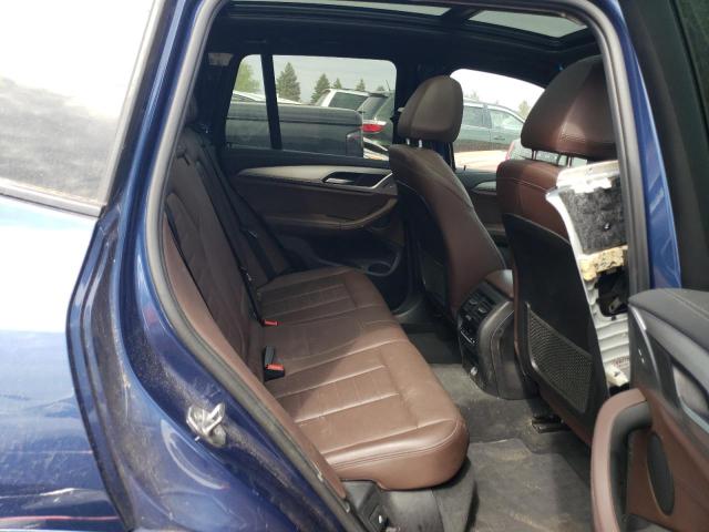 5UXTS3C52K0Z07706 - 2019 BMW X3 XDRIVEM40I أزرق صورة 10