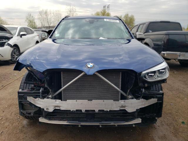 5UXTS3C52K0Z07706 - 2019 BMW X3 XDRIVEM40I أزرق صورة 5