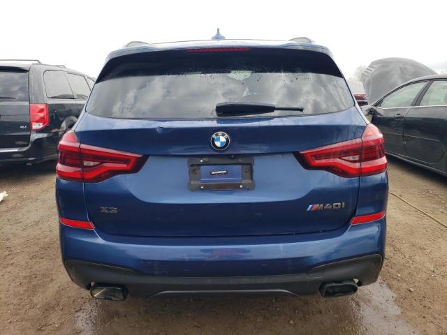 5UXTS3C52K0Z07706 - 2019 BMW X3 XDRIVEM40I أزرق صورة 6