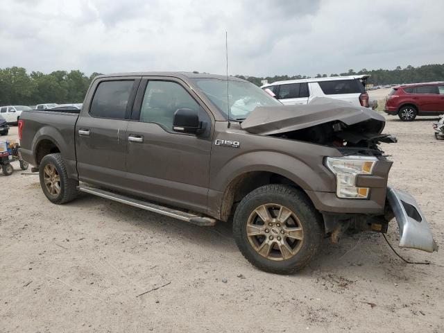 1FTEW1C83FFA39036 - 2015 FORD F150 SUPERCREW BROWN photo 4