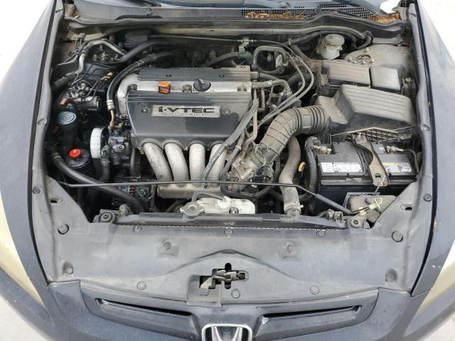 1HGCM56894A177367 - 2004 HONDA ACCORD EX BLACK photo 11