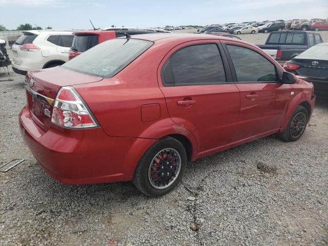 KL1TD56698B256865 - 2008 CHEVROLET AVEO BASE BURGUNDY photo 3