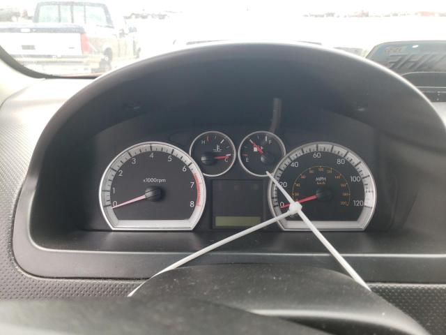 KL1TD56698B256865 - 2008 CHEVROLET AVEO BASE BURGUNDY photo 9