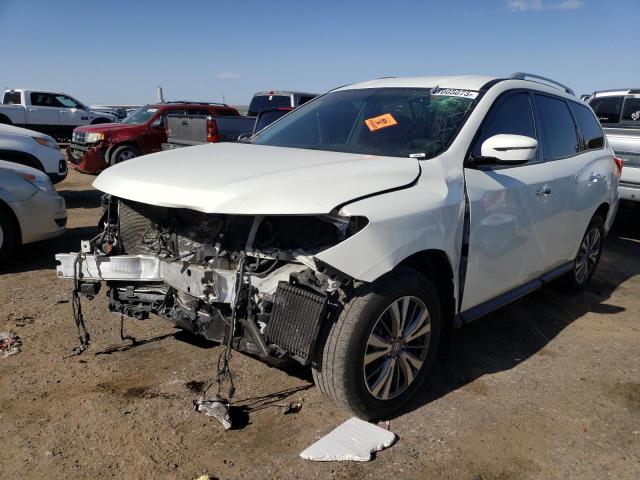5N1DR2AM9LC649296 - 2020 NISSAN PATHFINDER S WHITE photo 1
