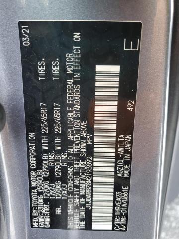 JTJDARBZ8M2193892 - 2021 LEXUS NX 300 BASE Blau Foto 13