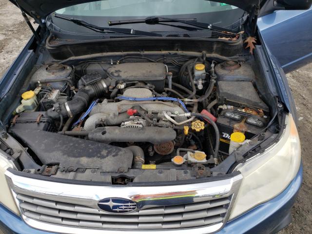 JF2SH6BC8AH769328 - 2010 SUBARU FORESTER XS Mavi foto 11