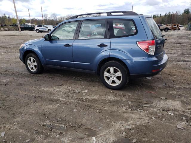 JF2SH6BC8AH769328 - 2010 SUBARU FORESTER XS BLUE photo 2