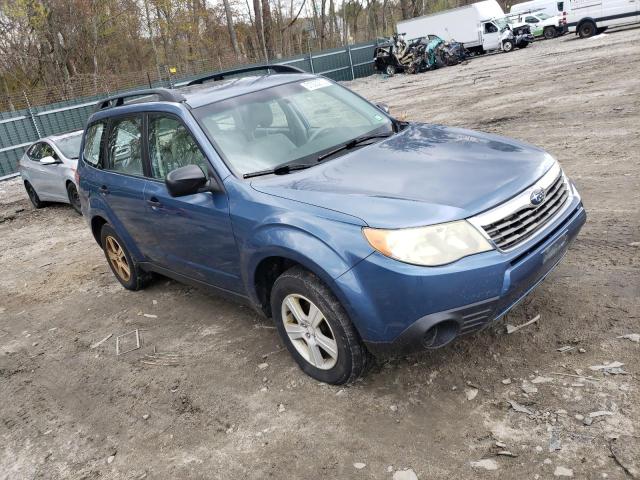 JF2SH6BC8AH769328 - 2010 SUBARU FORESTER XS BLUE photo 4