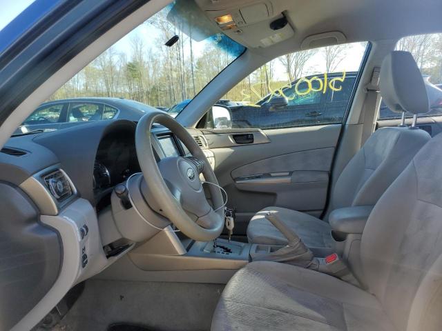 JF2SH6BC8AH769328 - 2010 SUBARU FORESTER XS Mavi foto 7