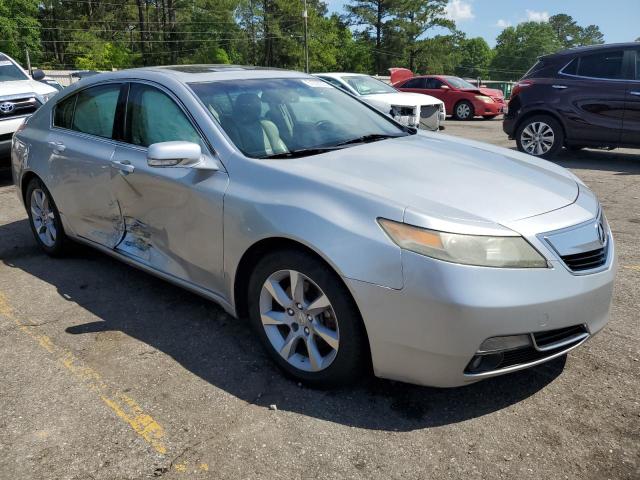 19UUA8F22CA014326 - 2012 ACURA TL SILVER photo 4