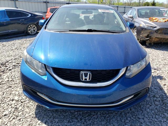 19XFB2F82DE049937 - 2013 HONDA CIVIC EX BLUE photo 5