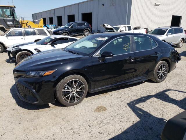 4T1G11AK7PU750902 - 2023 TOYOTA CAMRY SE NIGHT SHADE BLACK photo 1