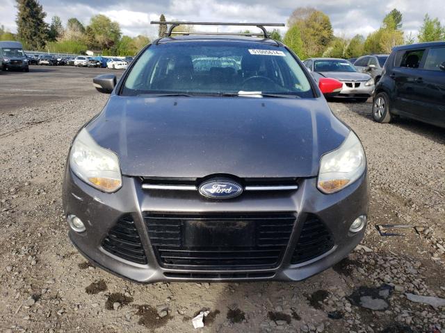 1FAHP3M23CL135199 - 2012 FORD FOCUS SEL CHARCOAL photo 5