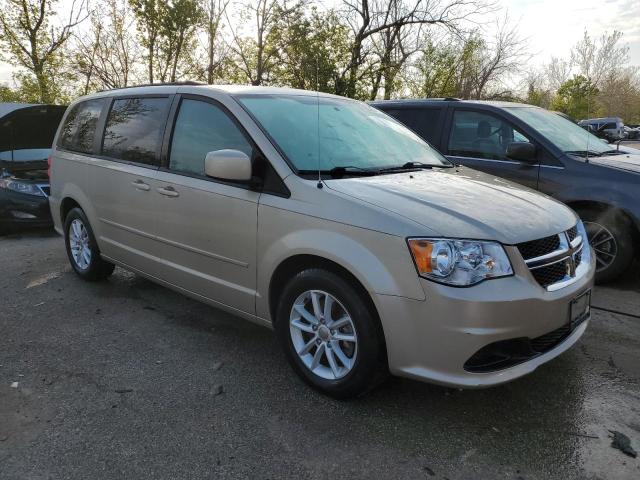 2C4RDGCG3GR202702 - 2016 DODGE GRAND CARA SXT BEIGE photo 4