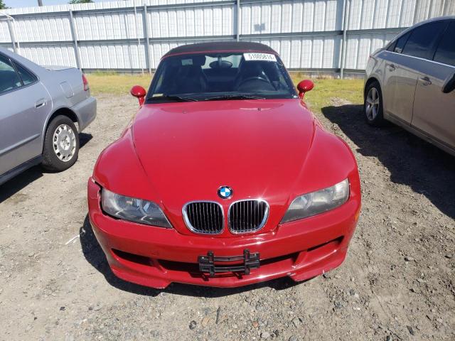 WBSCK934XYLC92238 - 2000 BMW M ROADSTER RED photo 5