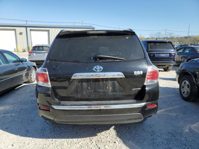 JTEDC3EH7D2013262 - 2013 TOYOTA HIGHLANDER HYBRID LIMITED BLACK photo 6