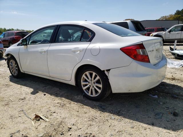 19XFB2F96CE312163 - 2012 HONDA CIVIC EXL თეთრი ფოტო 2