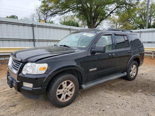 1FMEU73E07UB66687 - 2007 FORD EXPLORER XLT BLACK photo 1