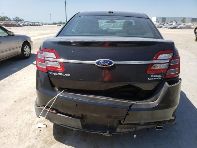 1FAHP2E81DG136455 - 2013 FORD TAURUS SEL BLACK photo 6