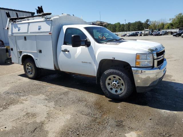 1GB3CZCGXCF210189 - 2012 CHEVROLET SILVERADO C3500 WHITE photo 4