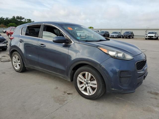 KNDPM3AC9H7117737 - 2017 KIA SPORTAGE LX BLUE photo 4