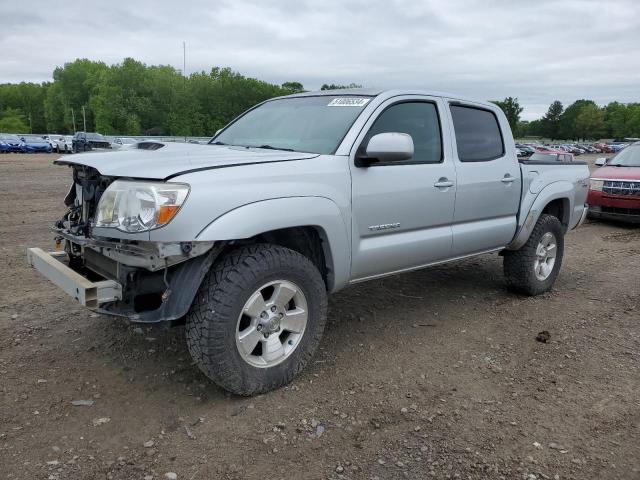 3TMJU62N78M056238 - 2008 TOYOTA TACOMA DOUBLE CAB PRERUNNER SILVER photo 1