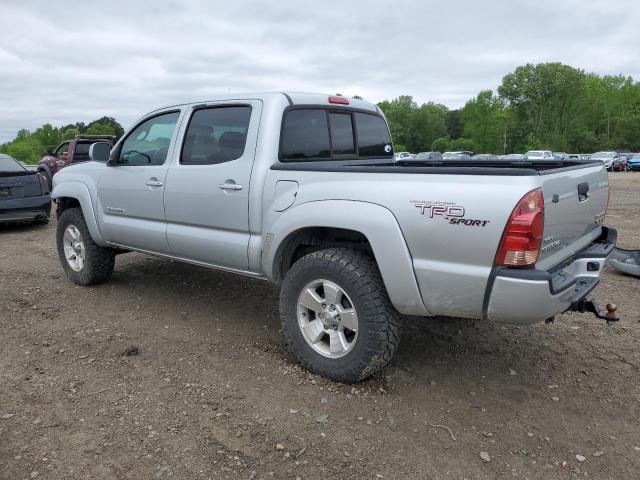 3TMJU62N78M056238 - 2008 TOYOTA TACOMA DOUBLE CAB PRERUNNER SILVER photo 2