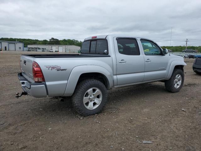 3TMJU62N78M056238 - 2008 TOYOTA TACOMA DOUBLE CAB PRERUNNER SILVER photo 3