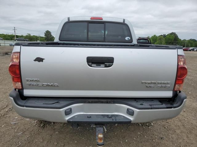 3TMJU62N78M056238 - 2008 TOYOTA TACOMA DOUBLE CAB PRERUNNER SILVER photo 6