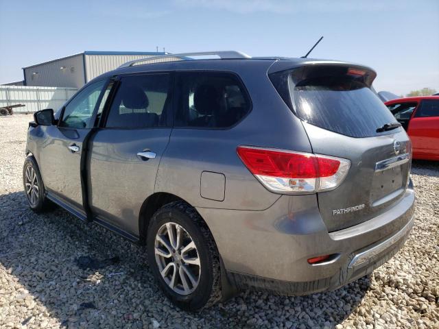 5N1AR2MM7FC711782 - 2015 NISSAN PATHFINDER S GRAY photo 2