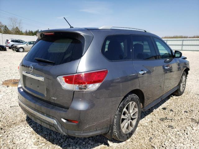 5N1AR2MM7FC711782 - 2015 NISSAN PATHFINDER S GRAY photo 3