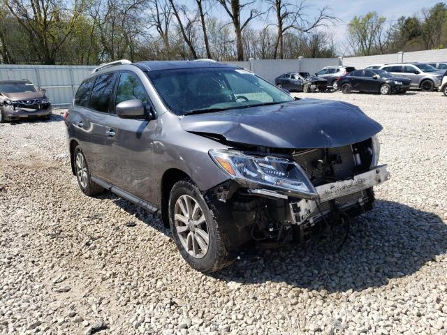 5N1AR2MM7FC711782 - 2015 NISSAN PATHFINDER S GRAY photo 4