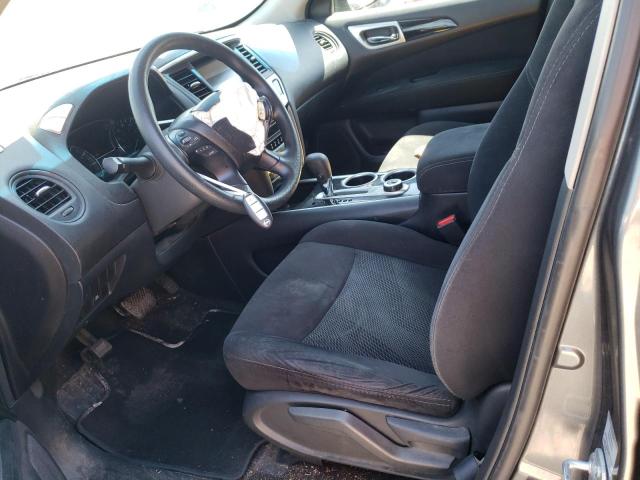 5N1AR2MM7FC711782 - 2015 NISSAN PATHFINDER S GRAY photo 7