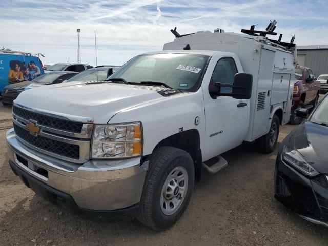 1GB3CZCG6DF148033 - 2013 CHEVROLET SILVERADO C3500 WHITE photo 1