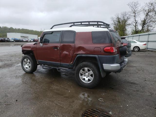 JTEZU11F280019919 - 2008 TOYOTA FJ CRUISER RED photo 2