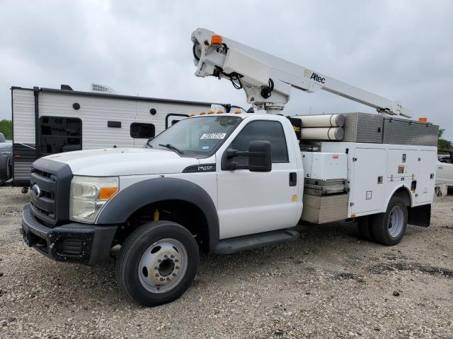 1FDUF4GY3DEA43819 - 2013 FORD F450 SUPER DUTY WHITE photo 1