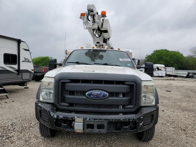 1FDUF4GY3DEA43819 - 2013 FORD F450 SUPER DUTY WHITE photo 5