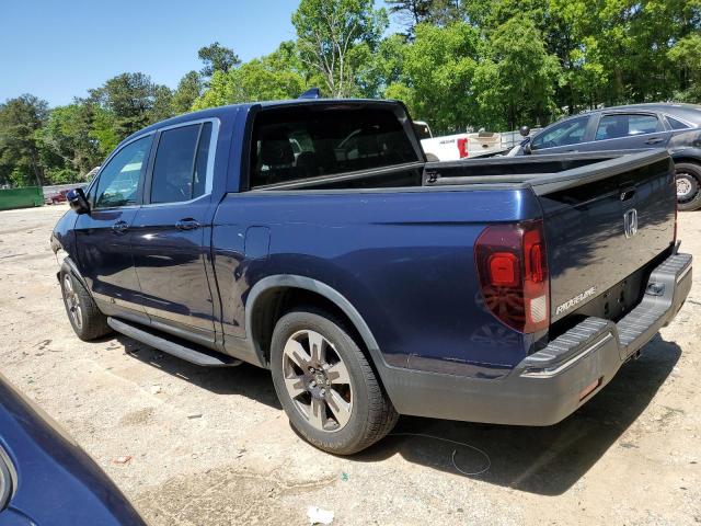 5FPYK2F6XHB001746 - 2017 HONDA RIDGELINE RTL BLUE photo 2