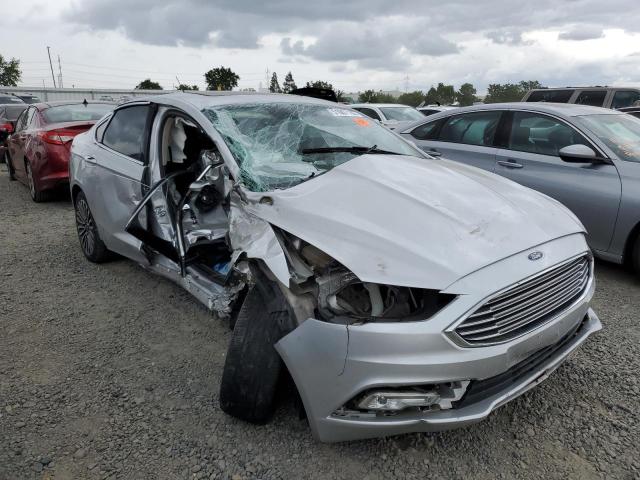 3FA6P0K95HR168221 - 2017 FORD FUSION TITANIUM SILVER photo 4