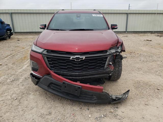 1GNERKKW7NJ109251 - 2022 CHEVROLET TRAVERSE PREMIER RED photo 5