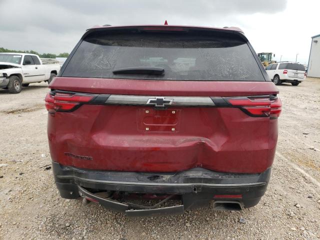 1GNERKKW7NJ109251 - 2022 CHEVROLET TRAVERSE PREMIER RED photo 6