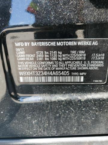WBXHT3Z34H4A65405 - 2017 BMW X1 XDRIVE28I BLACK photo 13