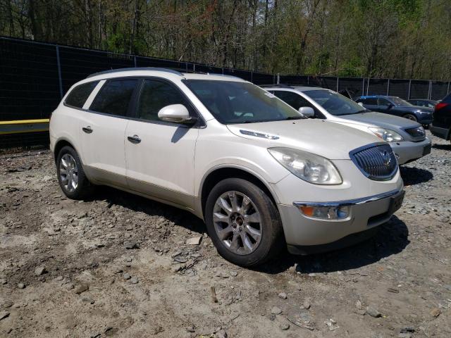 5GAKVDEDXCJ347431 - 2012 BUICK ENCLAVE WHITE photo 4