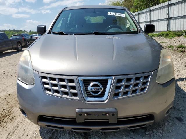 JN8AS58V58W137962 - 2008 NISSAN ROGUE S GRAY photo 5