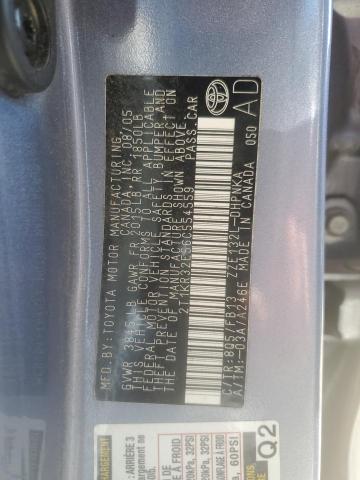 2T1KR32E56C554559 - 2006 TOYOTA COROLLA MA XR BLUE photo 12