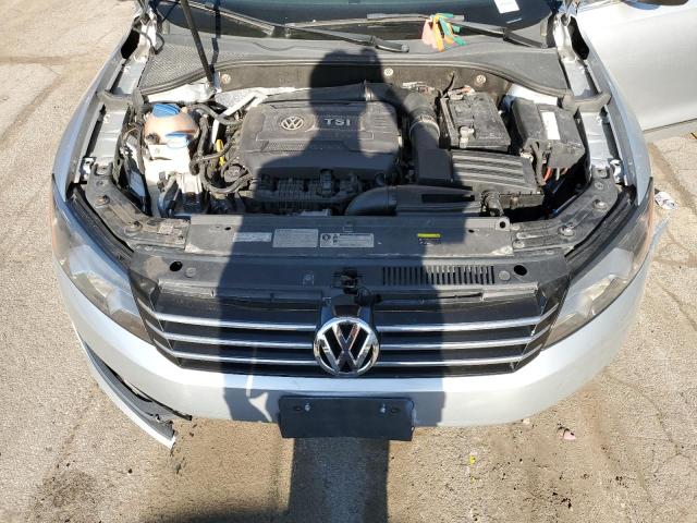 1VWBT7A30FC017631 - 2015 VOLKSWAGEN PASSAT SE SILVER photo 11