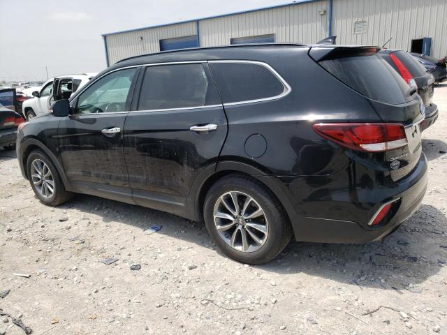 KM8SN4HF8HU168351 - 2017 HYUNDAI SANTA FE SE BLACK photo 2